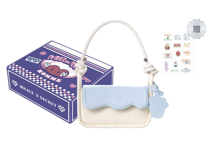 Сумка женская MR.ACE HOMME Baguette белая