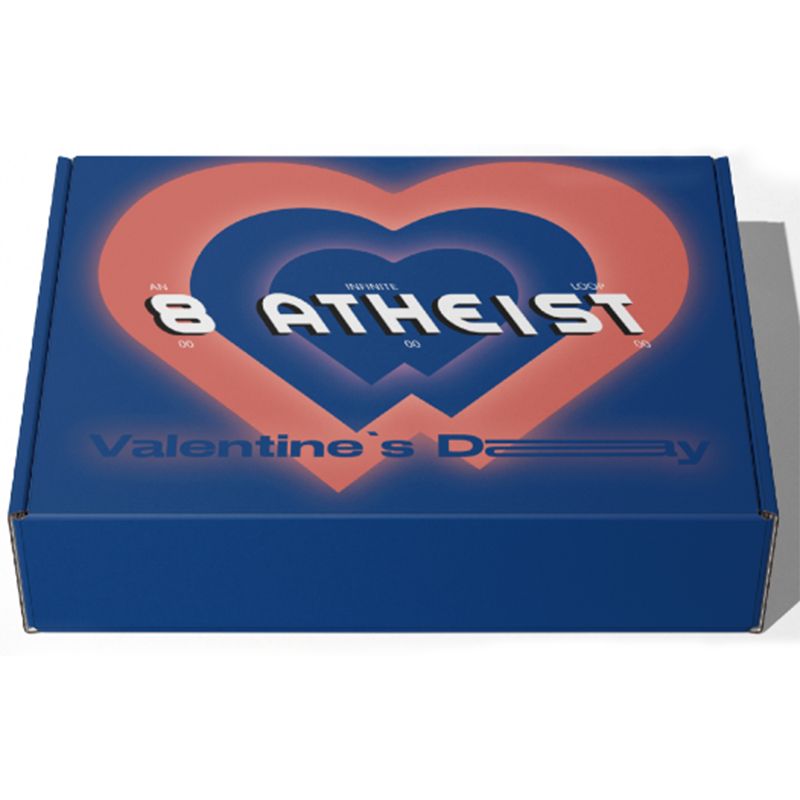 Рюкзак унисекс 8atheist 8A1051 с синим узором на белой основе