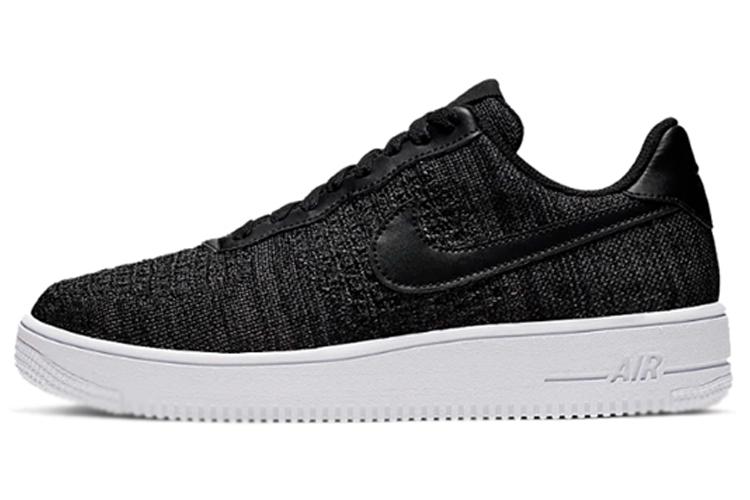 Кроссовки мужские Nike Air Force 1 Flyknit 2.0 черные, 41 EU