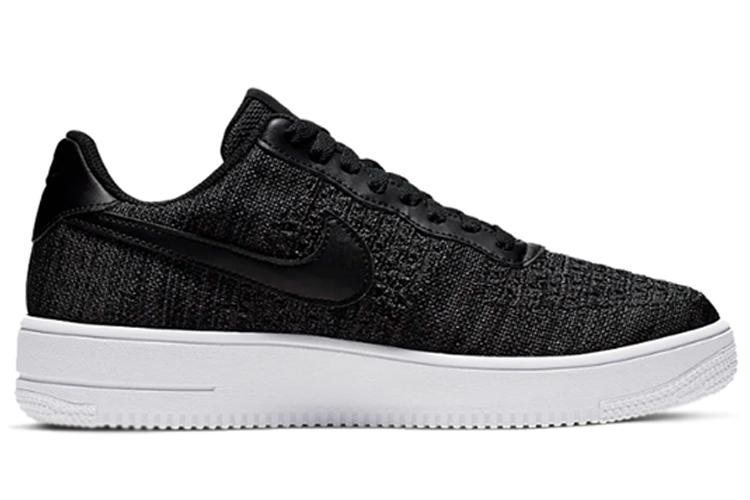 Кроссовки мужские Nike Air Force 1 Flyknit 2.0 черные, 41 EU