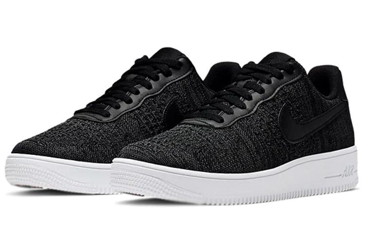 Кроссовки мужские Nike Air Force 1 Flyknit 2.0 черные, 41 EU
