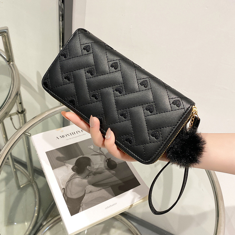 Кошелек женский BRINCH Regular черный, белый, хаки, коричневый, розовый