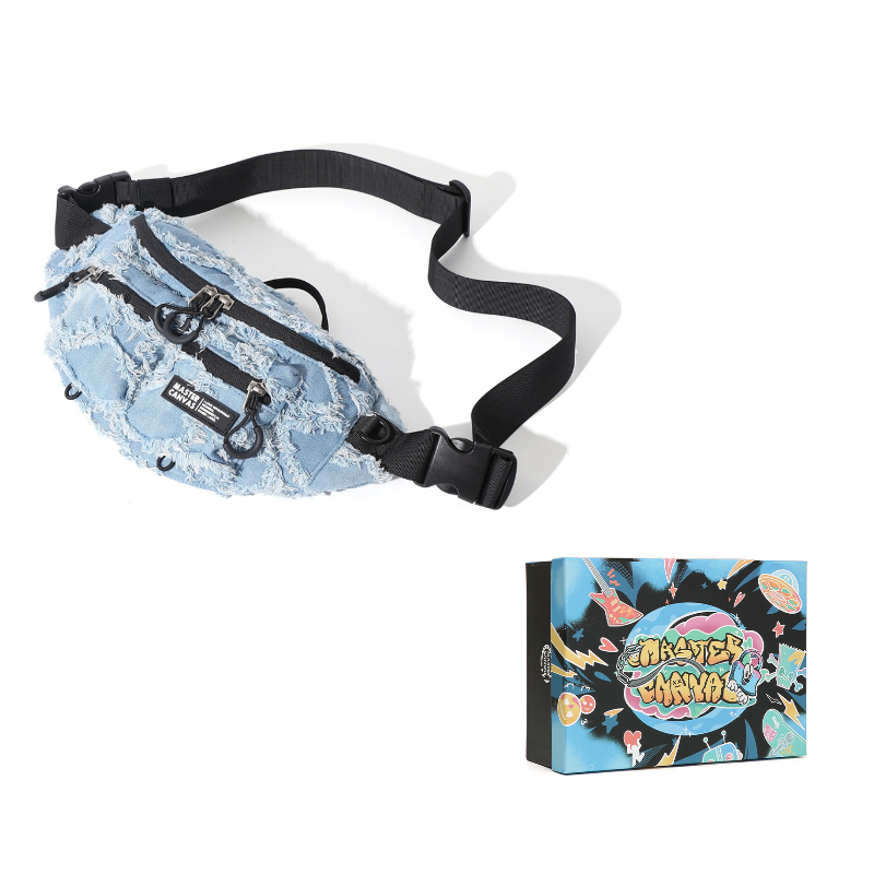 Сумка унисекс MASTER CANVAS многоцветная (light denim