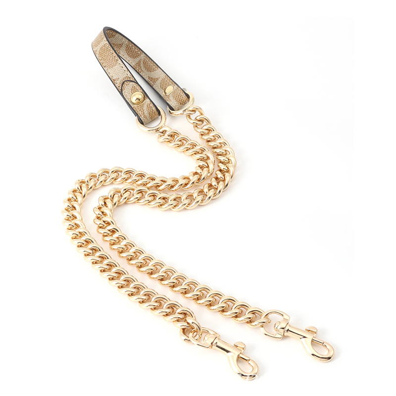 Light Khaki Monogram Shoulder Chain 100cm