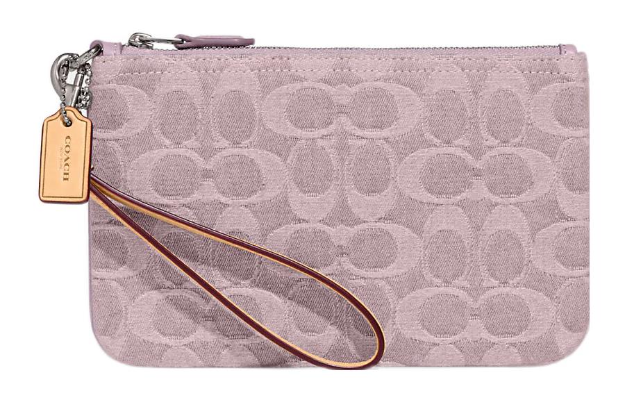 Сумка женская COACH Tech Wallet фиолетовая, малый размер