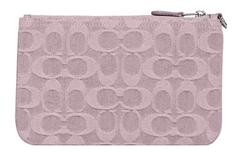 Сумка женская COACH Tech Wallet фиолетовая, малый размер