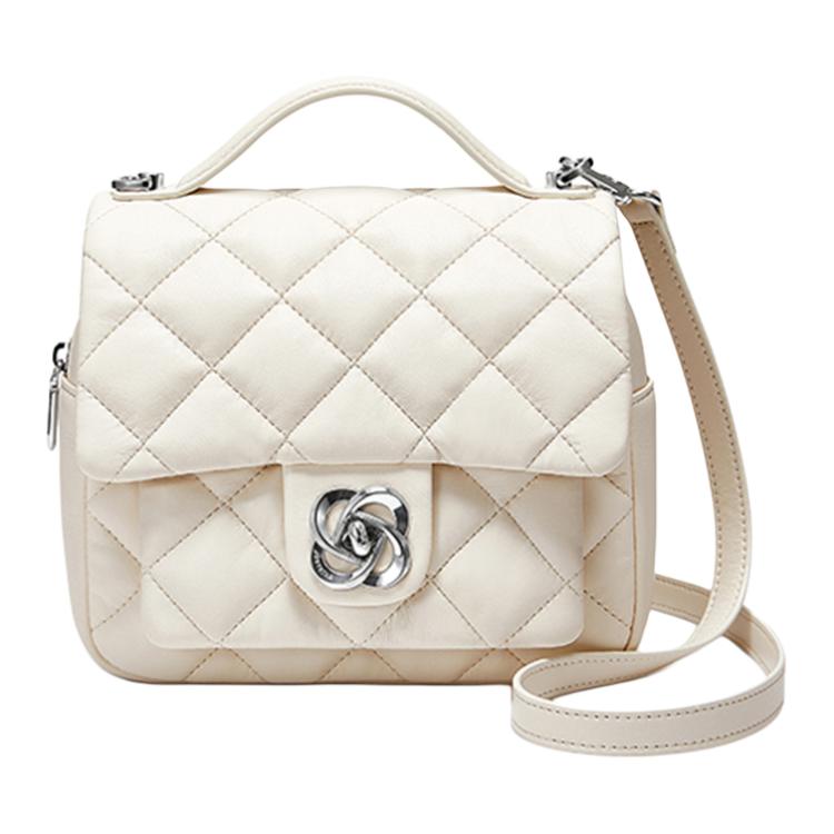 Сумка женская JUST STAR 173066-1 белая, черная, розовая