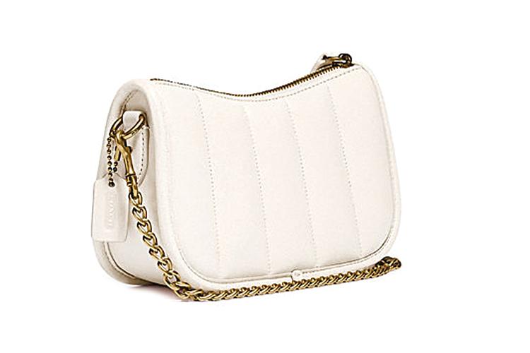 Сумка женская COACH Swinger белая