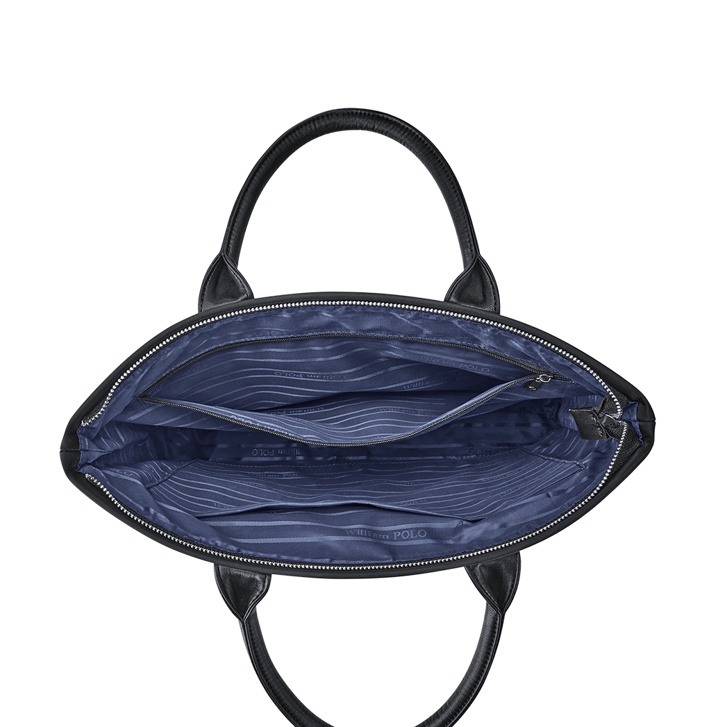 Папка для документов мужская WilliamPOLO POLO223229 черная