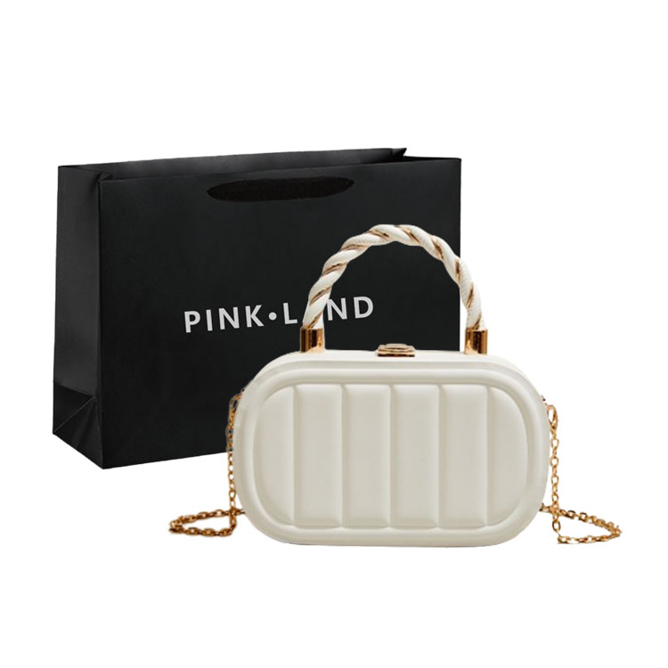 White+Black Shopping Bag