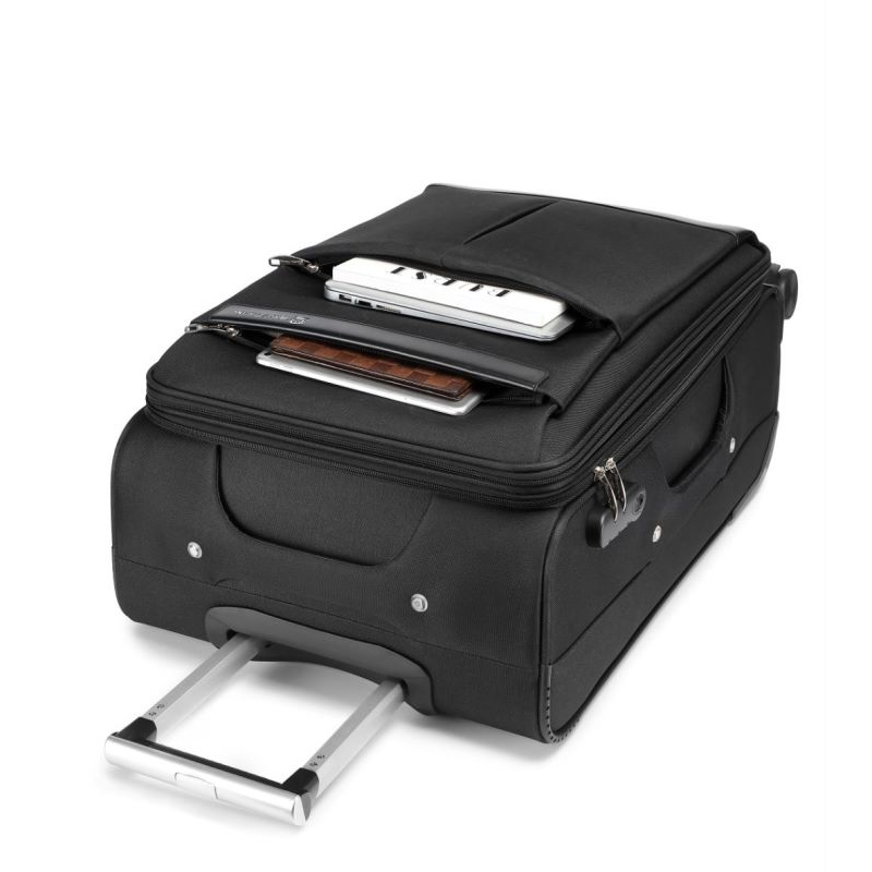 Чемодан унисекс PAUL FRANK PF838GB черный/белый, 20 Inches (Carry-on) EU