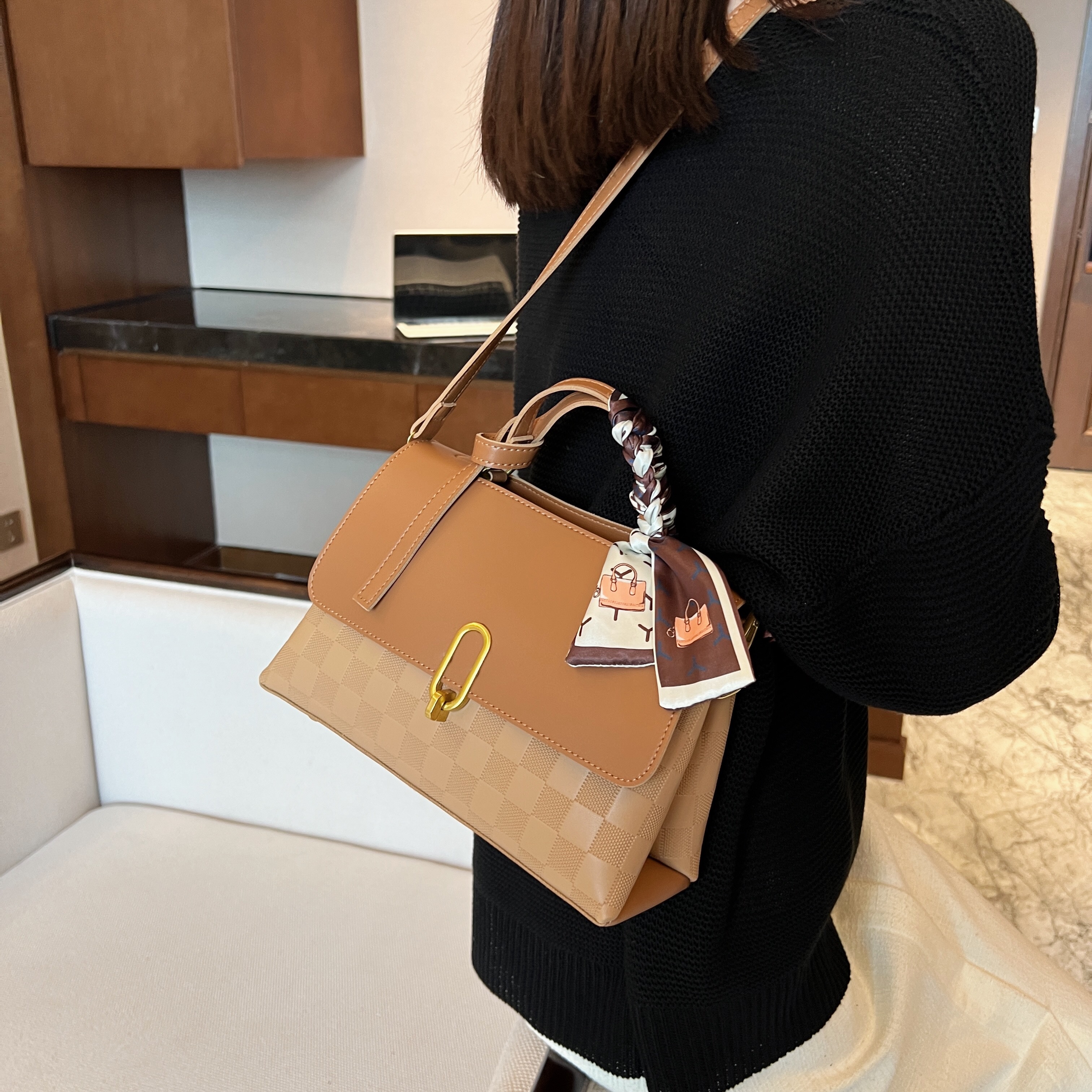 Сумка женская Dusen Kangaroo DSDS-BG-CX-8071 многоцветная, 30cm * 20cm * 10cm EU