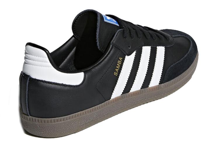 Кроссовки мужские adidas Samba OG черные, 41 EU