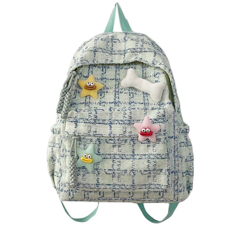 Green (with Star and Bone Pendant)