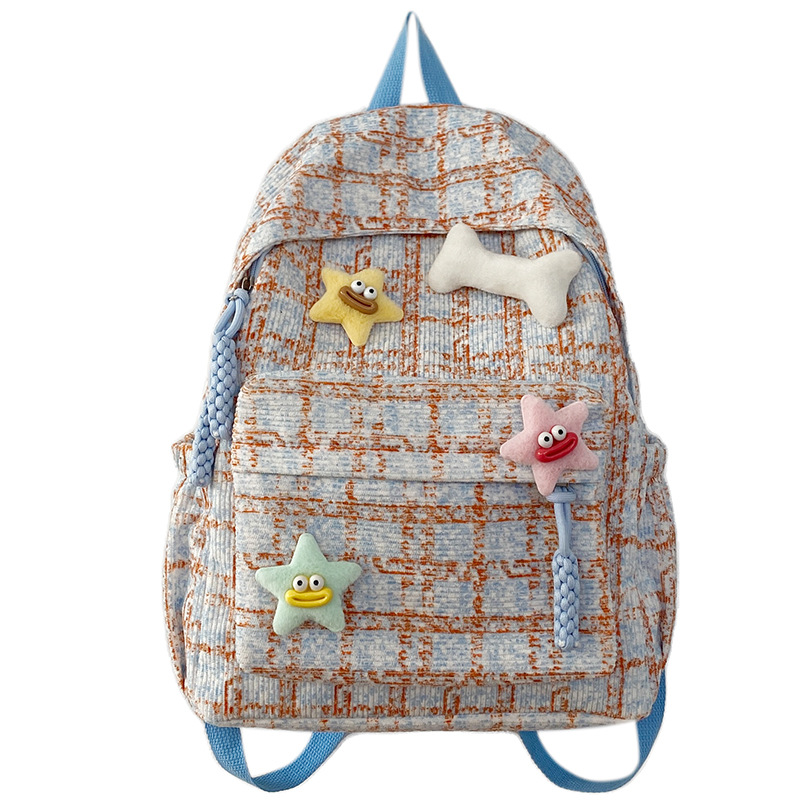 Blue (with Star and Bone Pendant)