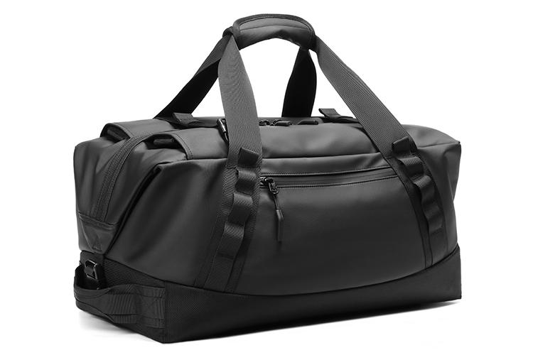 Дорожная сумка мужская OUTWALK Oxford черная стандартного размера