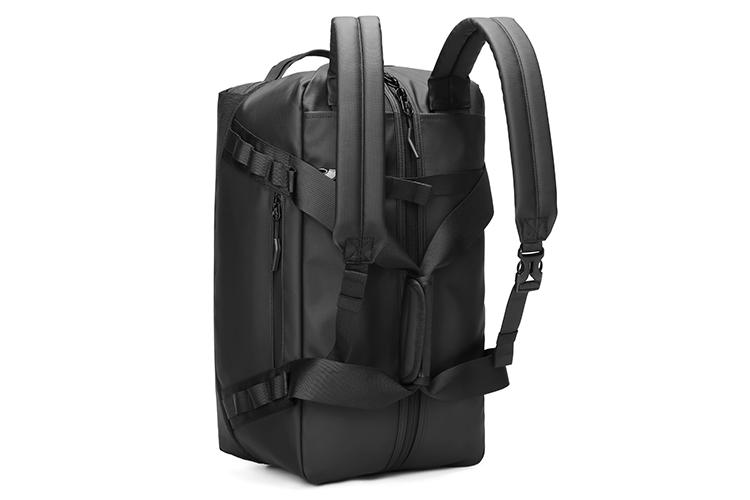 Дорожная сумка мужская OUTWALK Oxford черная стандартного размера