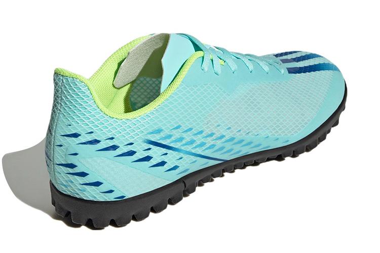 Бутсы унисекс adidas X Speedportal.4 синий, зеленый, черный, 40 EU