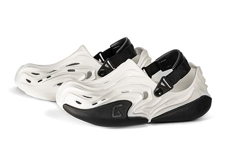 Сандалии унисекс GOTO G-1117 черно-белые, 41 EU