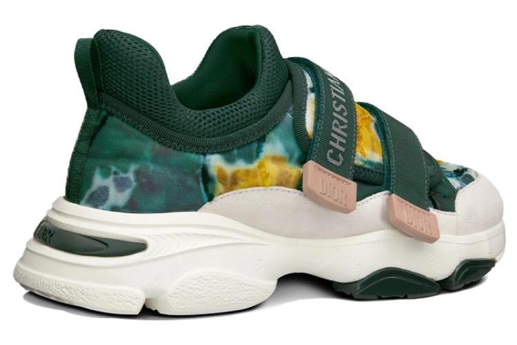 Кроссовки женские DIOR D-Wander, pine green, 35 EU