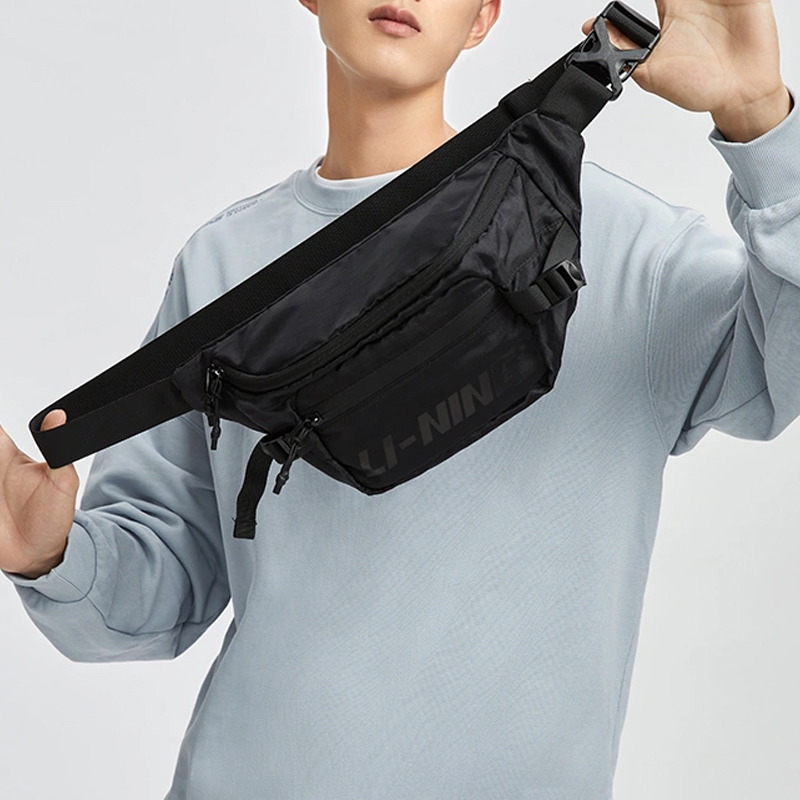 Сумка через плечо унисекс LiNing ABLS155-3 черная