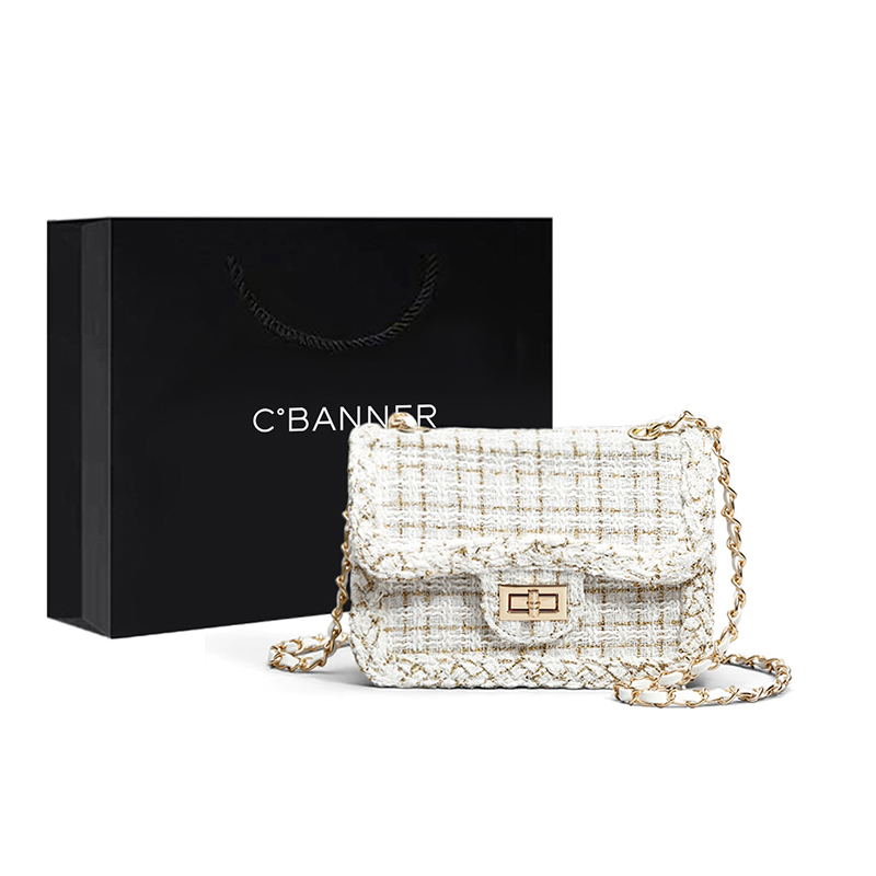 Сумка женская C°BANNER WQ111C28HA белая/черная