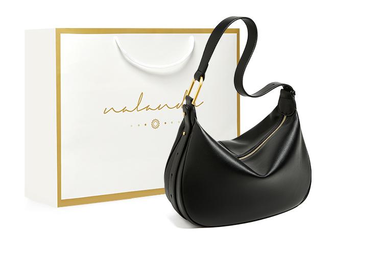 Сумка женская Narandu 612340846 карамельнокоричневая/темночерная