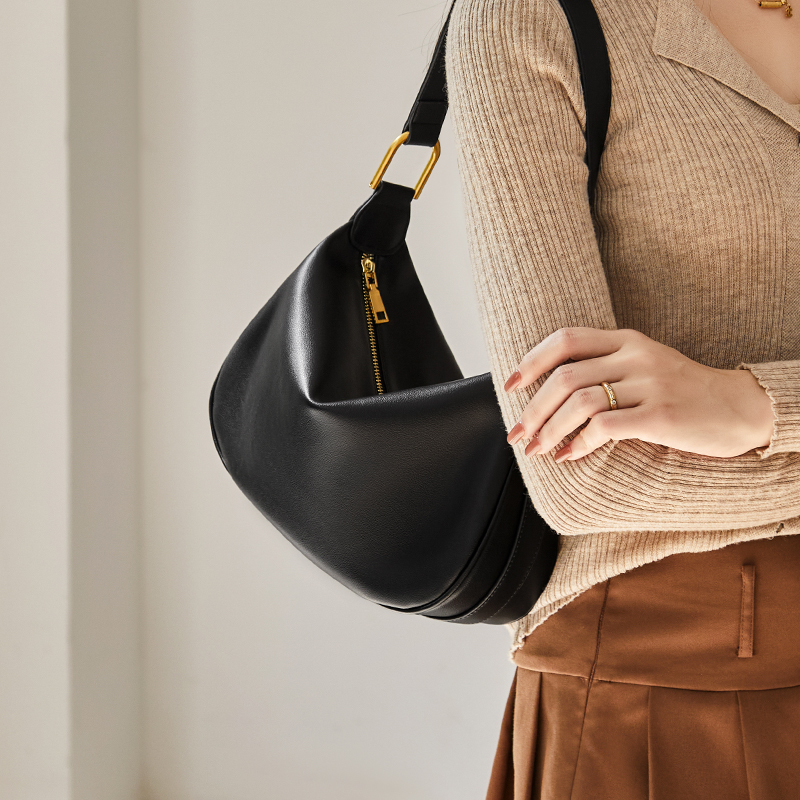 Сумка женская Narandu 612340846 карамельнокоричневая/темночерная