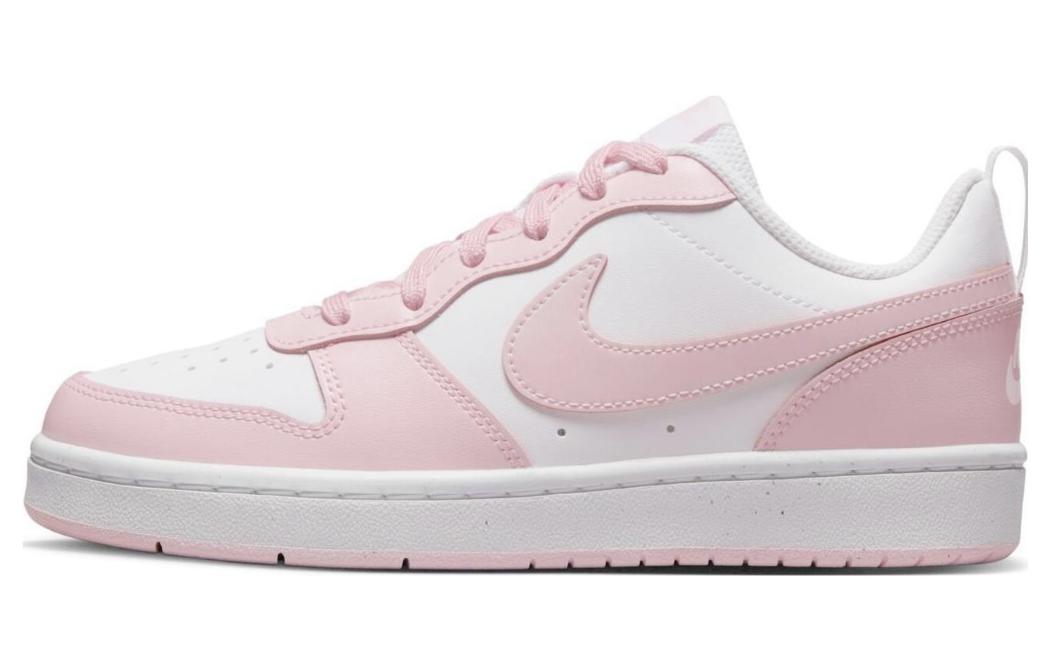 Кеды женские Nike Court Borough 2 GS бело-розовые, 35.5 EU