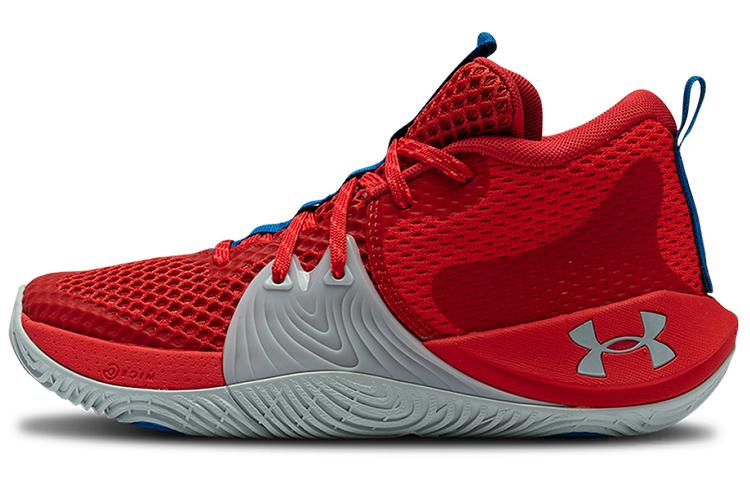 Кроссовки унисекс Under Armour Embiid One Versa красные, 42.5 EU