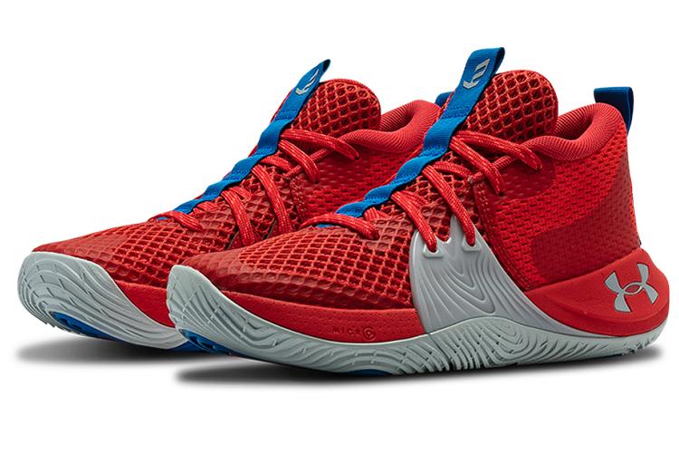 Кроссовки унисекс Under Armour Embiid One Versa красные, 42.5 EU