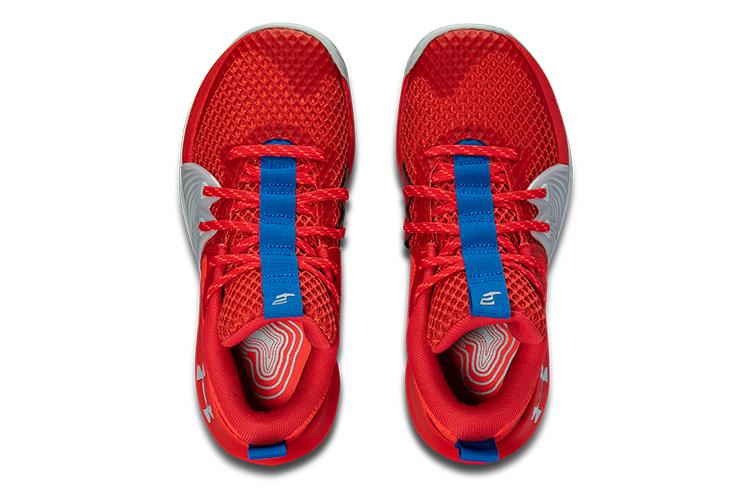 Кроссовки унисекс Under Armour Embiid One Versa красные, 42.5 EU