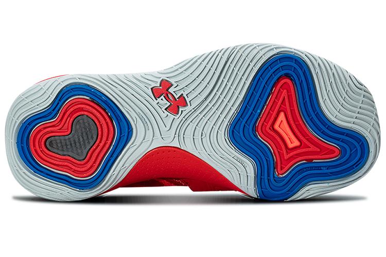 Кроссовки унисекс Under Armour Embiid One Versa красные, 42.5 EU