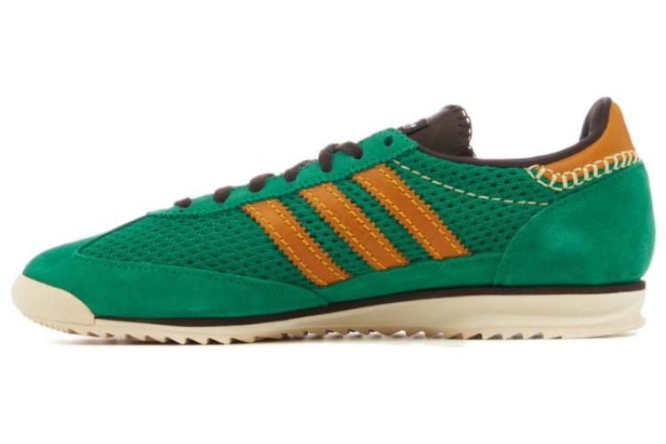 Кроссовки унисекс Adidas SL 72 Knit зеленые