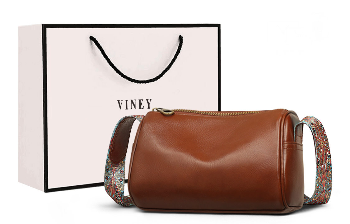 Сумка женская VINEY Tubas темно-коричневая