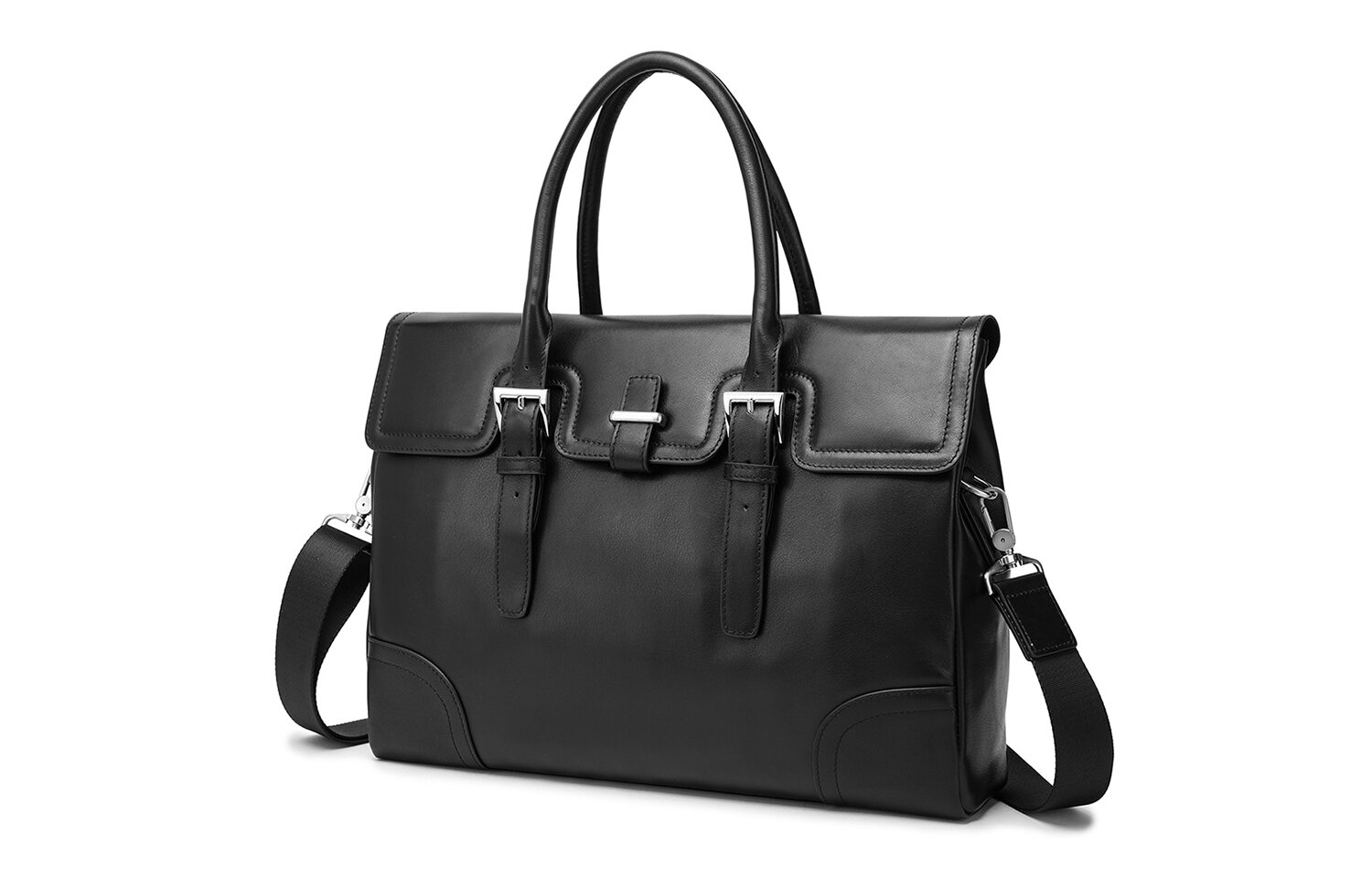 Папка для документов мужская NOMK 1799963 черная большого размера