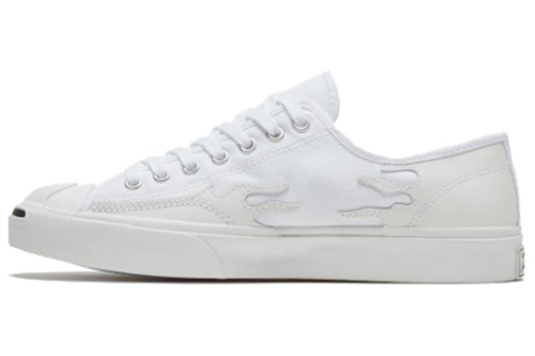 Кеды мужские Converse Jack Purcell Flames Low Top белые
