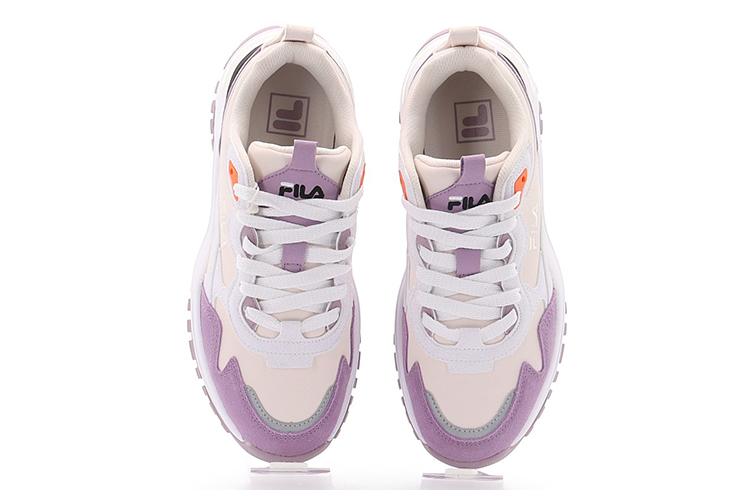 Кроссовки женские FILA Transpose бежево-фиолетовые, 35.5 EU