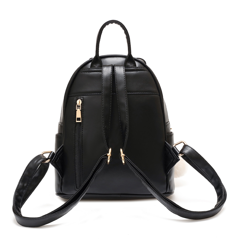 Рюкзак женский Weymond YB9922 черно-белый, Large EU