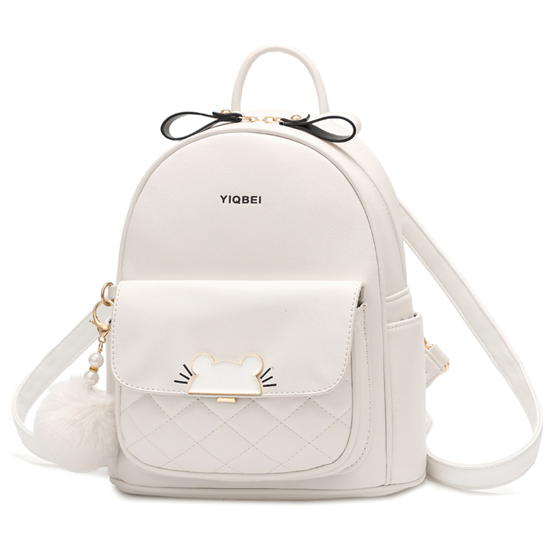 Рюкзак женский Weymond YB9922 черно-белый, Large EU