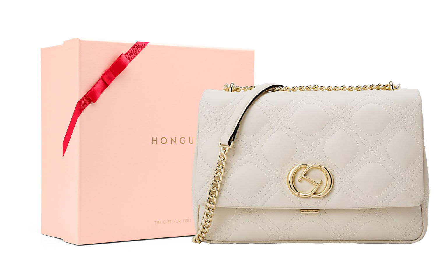 Сумка женская HONGU Regular многоцветная, ecru