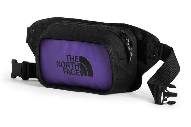 Сумка унисекс THE NORTH FACE NF0A3KZX-S96 черная, фиолетовая