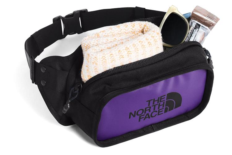 Сумка унисекс THE NORTH FACE NF0A3KZX-S96 черная, фиолетовая