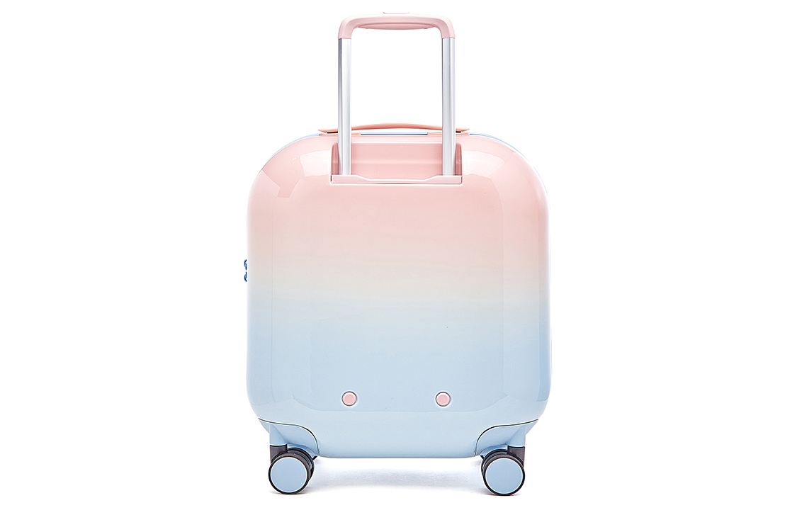 Чемодан женский Miffy PC розово-голубой градиент