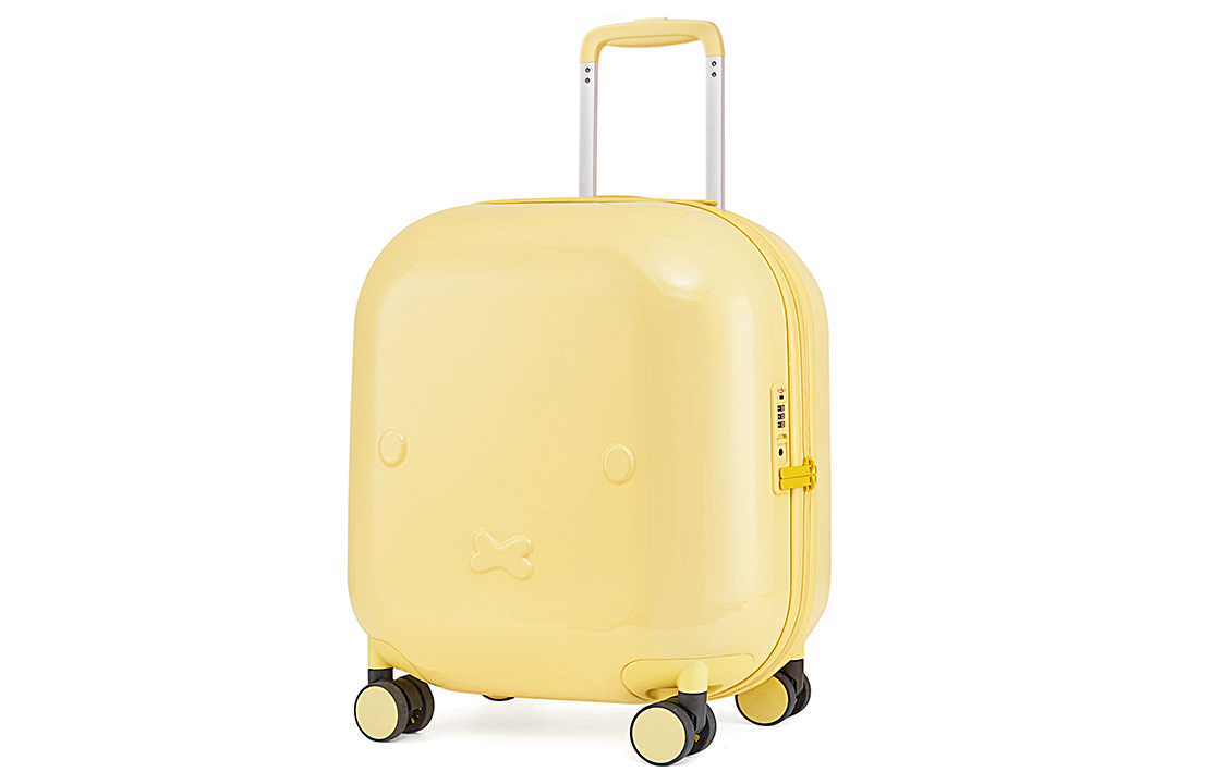 Чемодан женский Miffy PC розово-голубой градиент