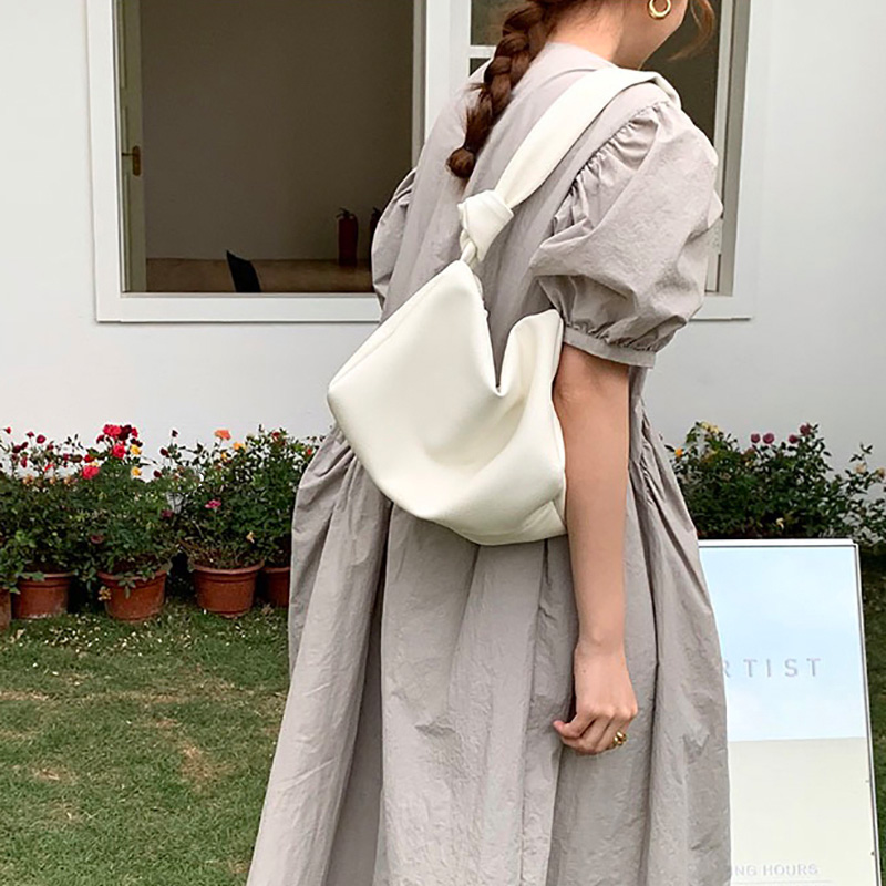 Плечевая сумка женская JANE KLAIN Cloud Bag белый/зелёный