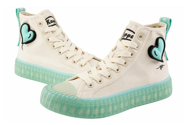 Кроссовки унисекс Kappa KOLUMN белые, 36 EU