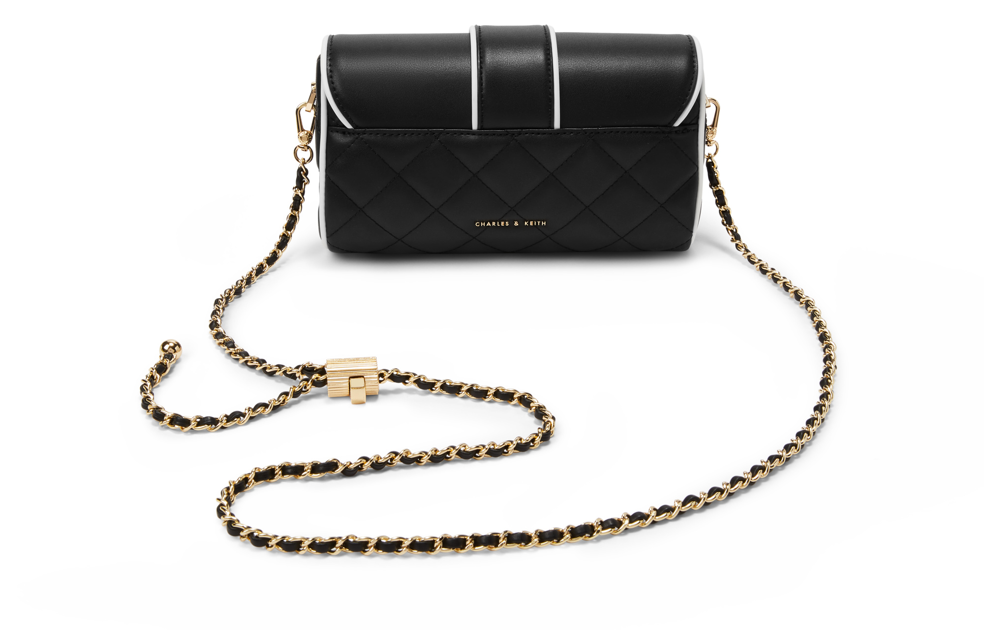 Сумка женская CHARLES&KEITH CK2-80701322 белая, маленького размера