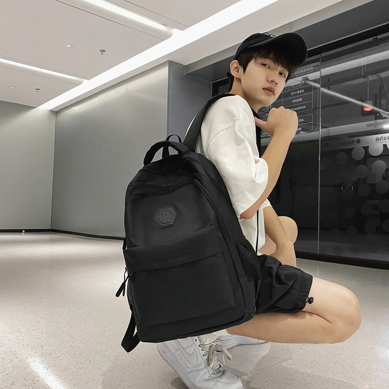 Рюкзак мужской MingLu Regular черный, серый, красный, синий, blue