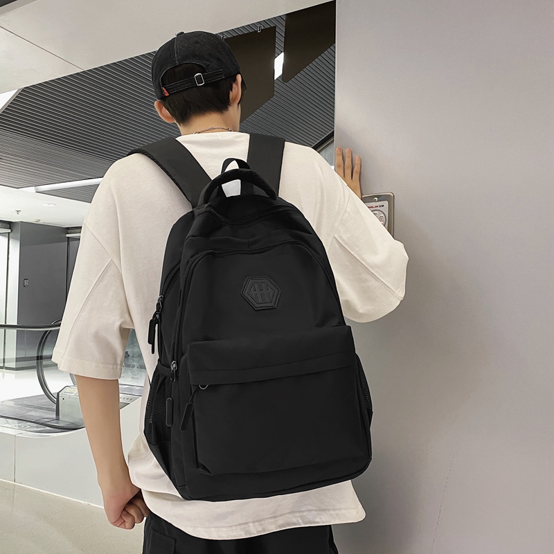 Рюкзак мужской MingLu Regular черный, серый, красный, синий, blue